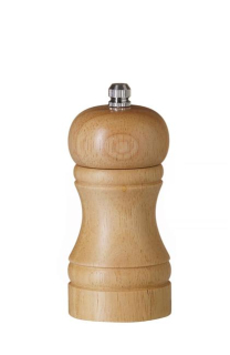 Drevený mlynček na korenie, HENDI, Svetlá dubová, ⌀50x(H)113mm