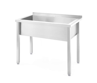 Jednodrez, zváraný, HENDI, Kitchen Line, 1000x600x(H)850mm