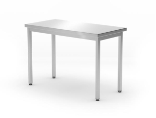 Centrálny stôl, skrutkový, HENDI, Kitchen Line, 1200x600x(H)850mm