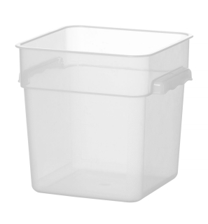 Nádoba na potraviny so stupnicou, HENDI, 7,6L, 235x235x(H)230mm