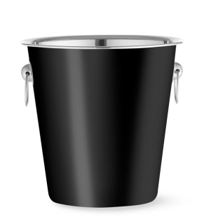 Vedierko na šampanské, BarUp, 3,3L, Čierna, ⌀220x(H)190mm