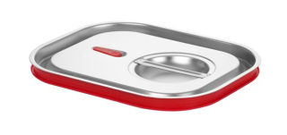 Pokrievka pre nádoby GN so silikónovým tesnením, HENDI, Kitchen Line, GN 1/2, 265x325mm