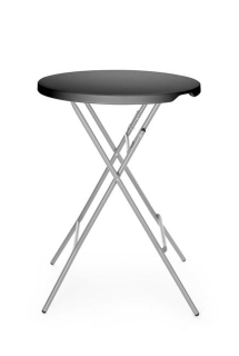 Barový stôl, AmerBox, Čierna, ⌀800x(H)1100mm