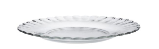 Tanier na dezerty PICARDIE, Duralex, Priehľadná, Ø205 × 20 mm | 3025AF06C1111