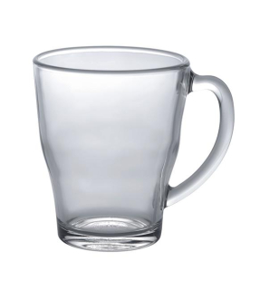 Pohár s rukoväťou COSY, Duralex, 0,35 l, Priehľadná, sada 6 ks, Ø85 × 105 mm | 4029AR06C1111