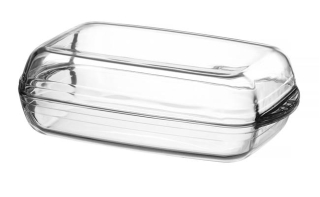 Dvojdielny sklenený pekáč OVENCHEF, Duralex, Priehľadná, 355 × 220 × 110 mm | 9150AS02A1111