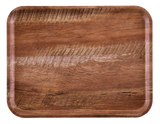 Servírovacia tácka Capri, Cambro, dub hnedý, Dubová, 370 × 530 mm | CA3753E87