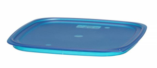 Veko pre nádobu CamSquares Fresh Pro, Cambro, pre nádoby s objemom 11,4 l, 17,2 l a 20,8 l, Modrá, 289 × 289 × 19 mm | SFC12FPPP267
