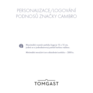 Fast Food podnos 360 × 460 mm, zelená