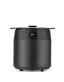 Kotlík na polievku bez vody, 10L, HENDI, 10L, Čierna, 220-240V/450W, ⌀330x(H)398mm