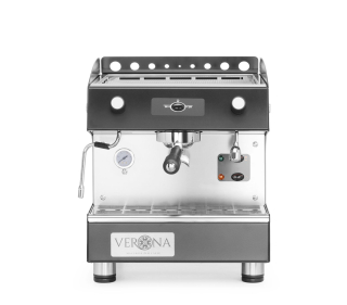 Kávovar ROMEO easy, 1-pákový, poloautomat, čierny, HENDI, 230V/1800W, 375x530x(H)485mm