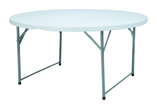 Bufetový stôl, okrúhly, AmerBox, Biela, ⌀1830x(H)740mm, Okrúhle