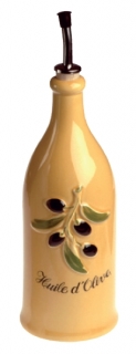 REVOL | Dochucovací nádobka olive 250 ml, žlutá