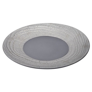REVOL | Talíř kulatý s platinovým praporem 31 cm