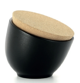 REVOL | French Classique miska s korkovým víčkem 12 cm černá