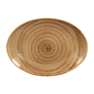 RAK Twirl tanier oválny 32 × 23 cm – shell | RAK-TWNNOP32SH